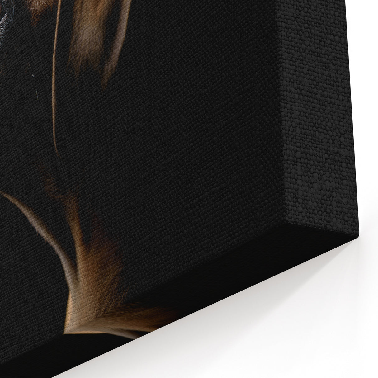 Striking Boxer Wall Art - Profound Boxer Print - Elegant Dog Canvas Decor