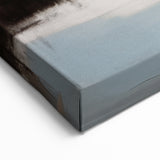 Serene Sunset Abstract Art - Contemporary Brush Stroke Canvas