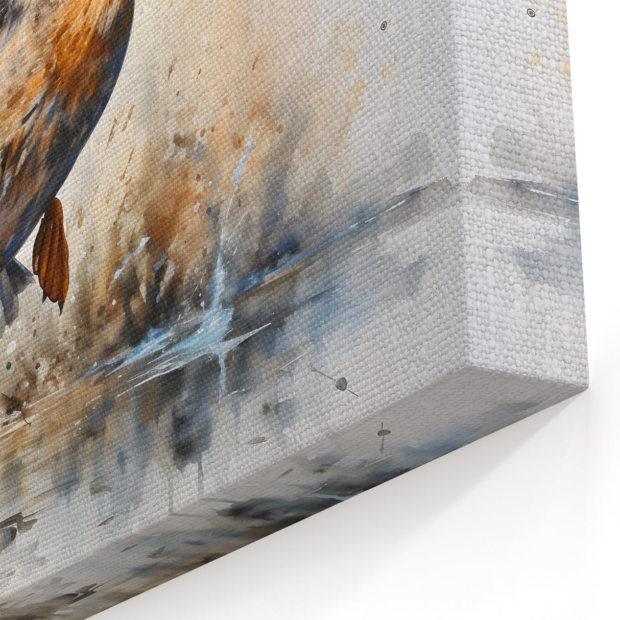 Dynamic Duck Wall Art - Majestic Duck Canvas Print for Bold Decor