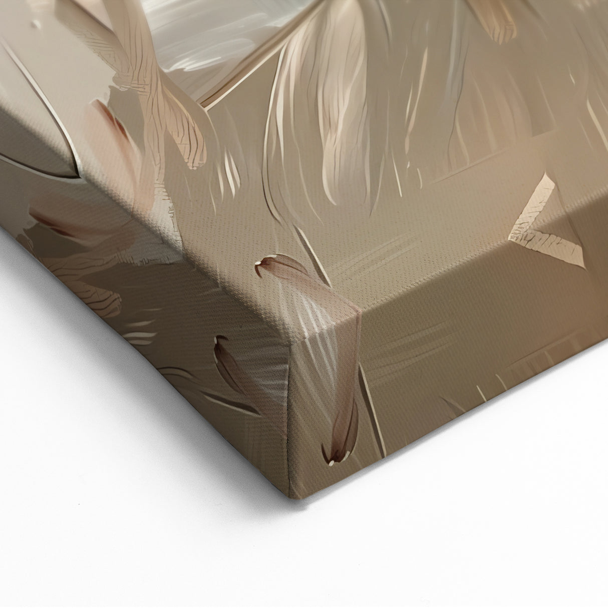 Minimalist Duck Wall Art - Abstract Duck Canvas Print for Modern Decor