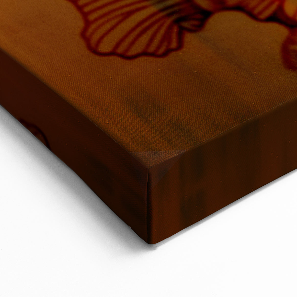 Elegant Floral and Cloud Abstract Art - Modern Brush Strokes Canvas