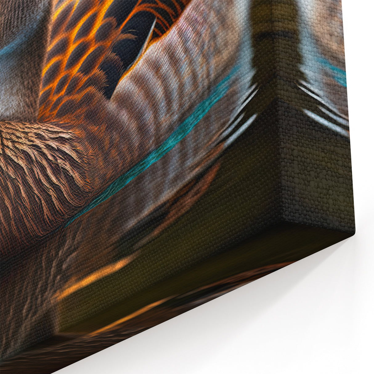 Exquisite Duck Wall Art - Detailed Duck Canvas Print for Luxe Decor