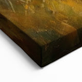 Golden Trio Duck Wall Art - Warm Duck Canvas Print for Cozy Decor