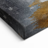 Elegant Floral 3D Art - Modern Abstract Brush Strokes Canvas