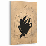 Abstract Minimalist Scribbles - Modern Simple Abstract Wall Art Decor