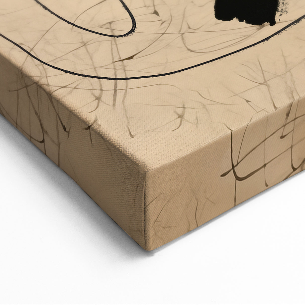 Abstract Minimalist Scribbles - Modern Simple Abstract Wall Art Decor