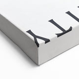 Blue Harmony Silhouette - Minimalist Modern Simple Abstract Wall Decor