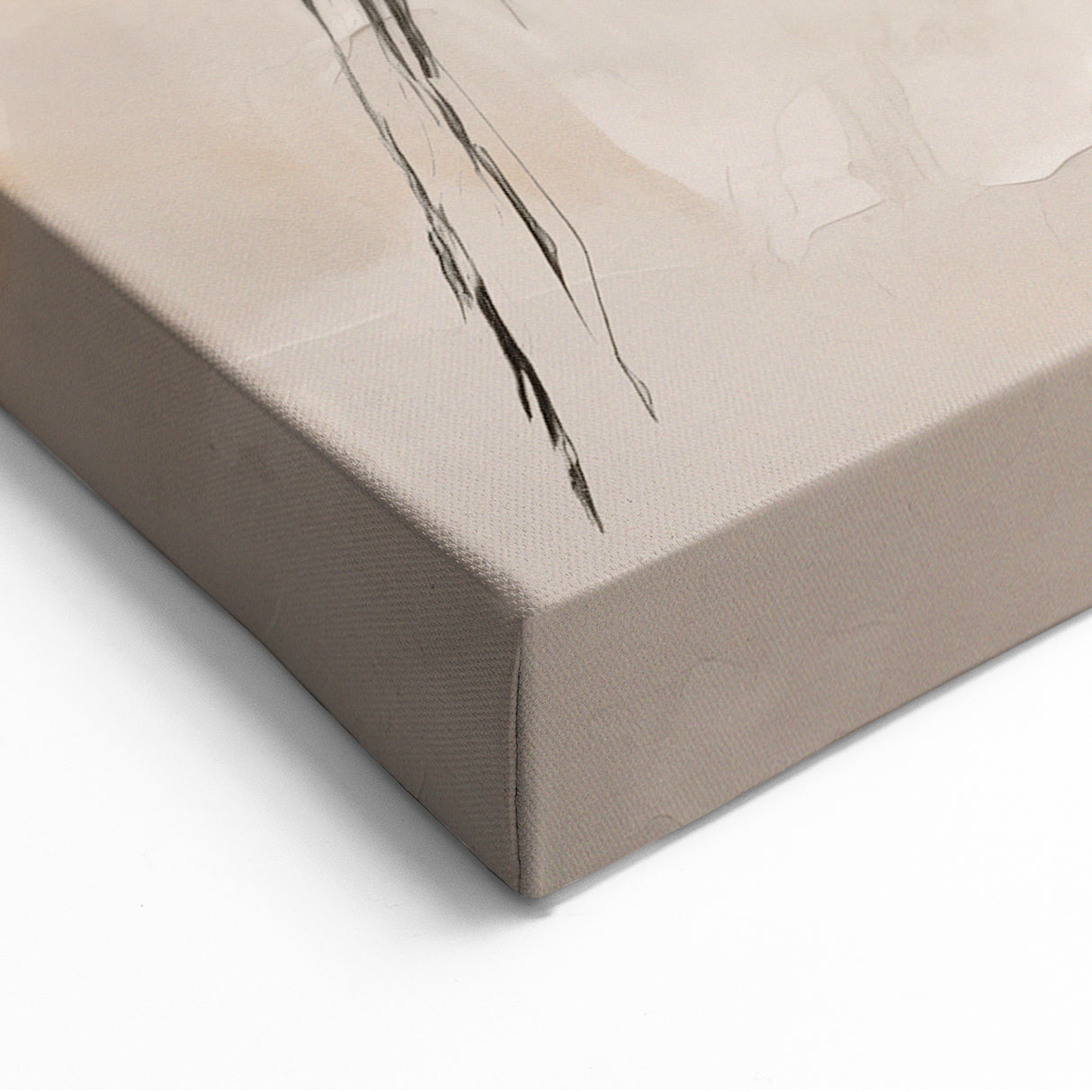 Minimalist Abstract Fruit Art - Modern Botanical Line Drawing