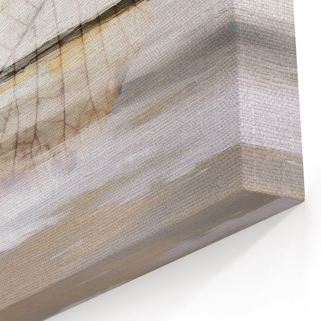 Abstract Line Art - Modern Brush Strokes on Elegant Canvas