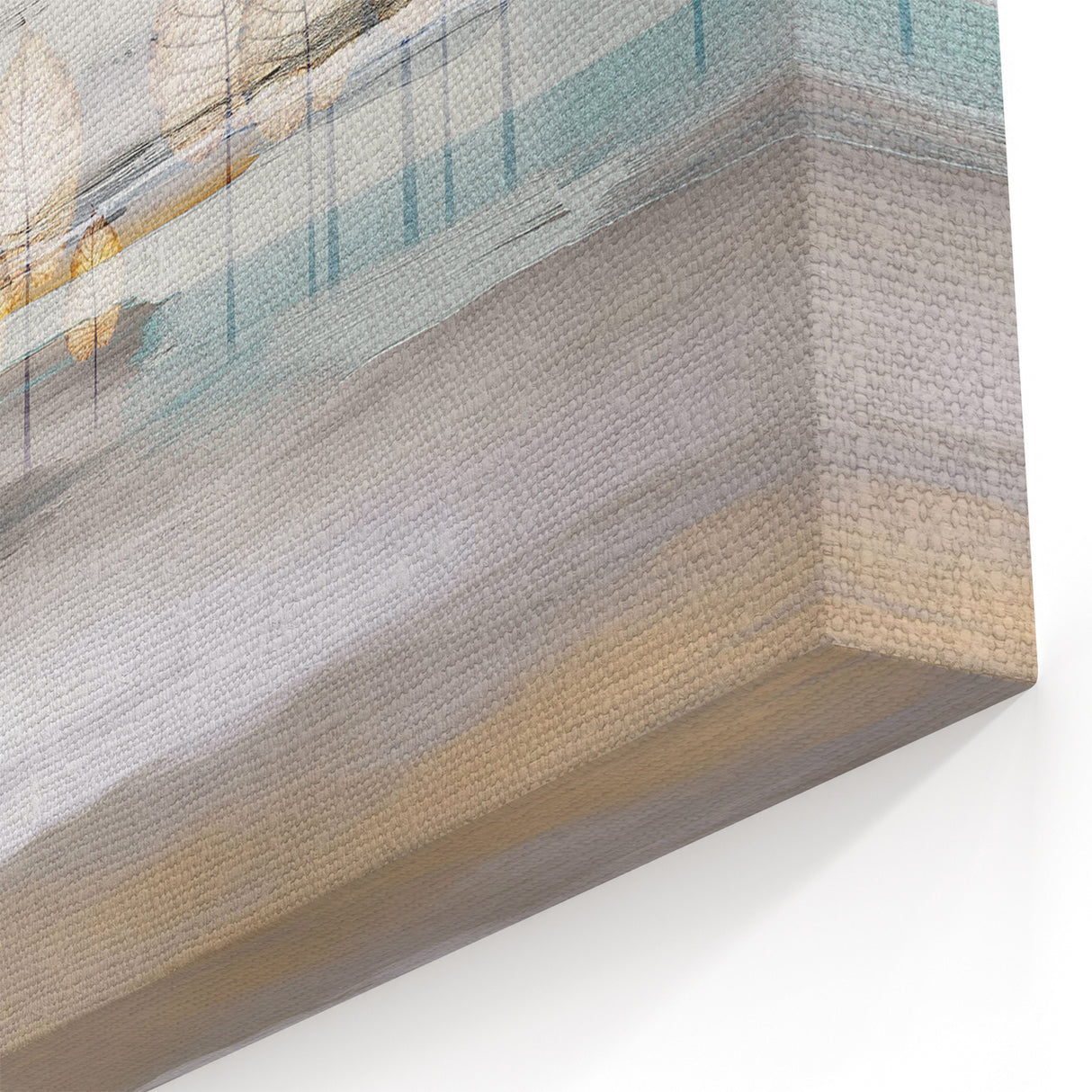 Elegant Abstract Line Art - Brush Strokes on Modern Canvas