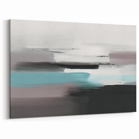 Minimalist Strokes and Lines Abstract Art with Contemporary Design