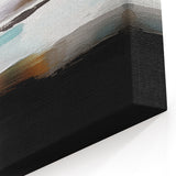 Abstract Strokes and Lines Art with Earth Tones and Minimalist Design