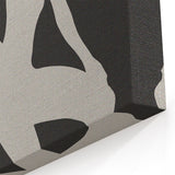 Minimalist Mirrored Figure Art - Modern Abstract Silhouette Decor