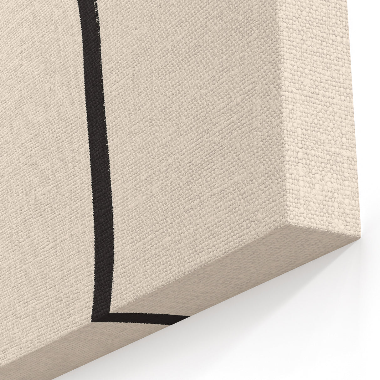 Minimalist Abstract Pear Art - Modern Simple Line Drawing Decor