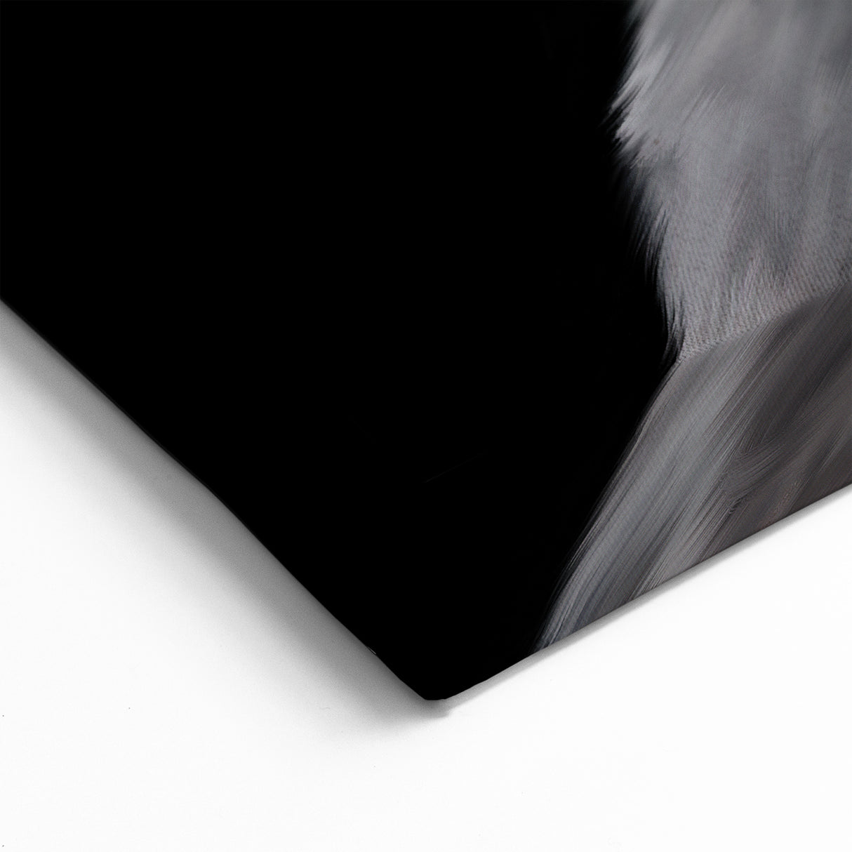Cute Bulldog Puppy Art - Black and White Modern Canvas Decor