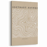 Abstract Nature Minimalist Art - Modern Organic Line Wall Decor