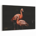 Elegant Flamingo Wall Art - Flamingo Canvas Print for Sophisticated Decor