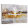 Elegant Abstract Lines in Warm Tones - Modern Strokes and Lines Art Print
