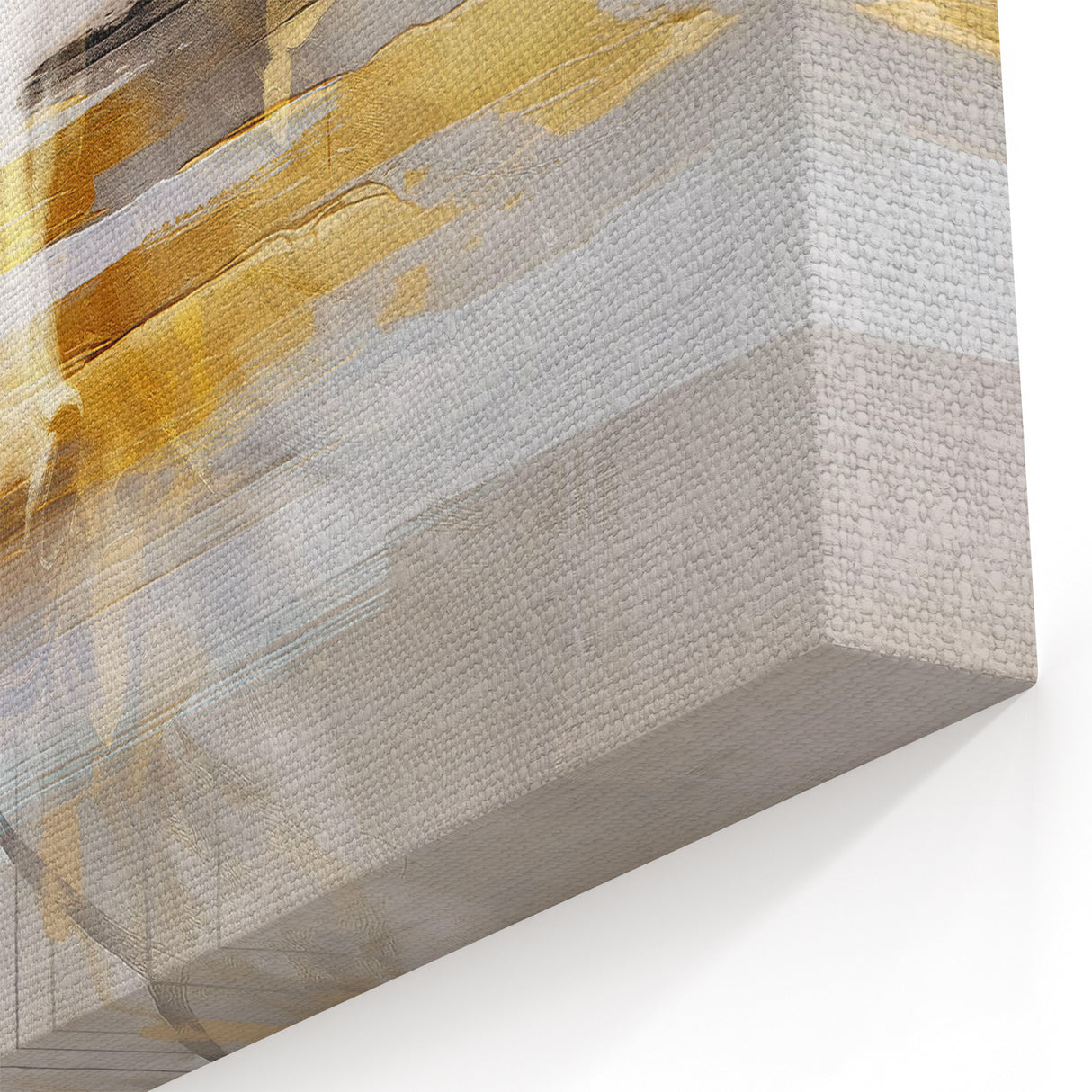 Elegant Abstract Lines in Warm Tones - Modern Strokes and Lines Art Print