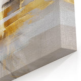 Elegant Abstract Lines in Warm Tones - Modern Strokes and Lines Art Print