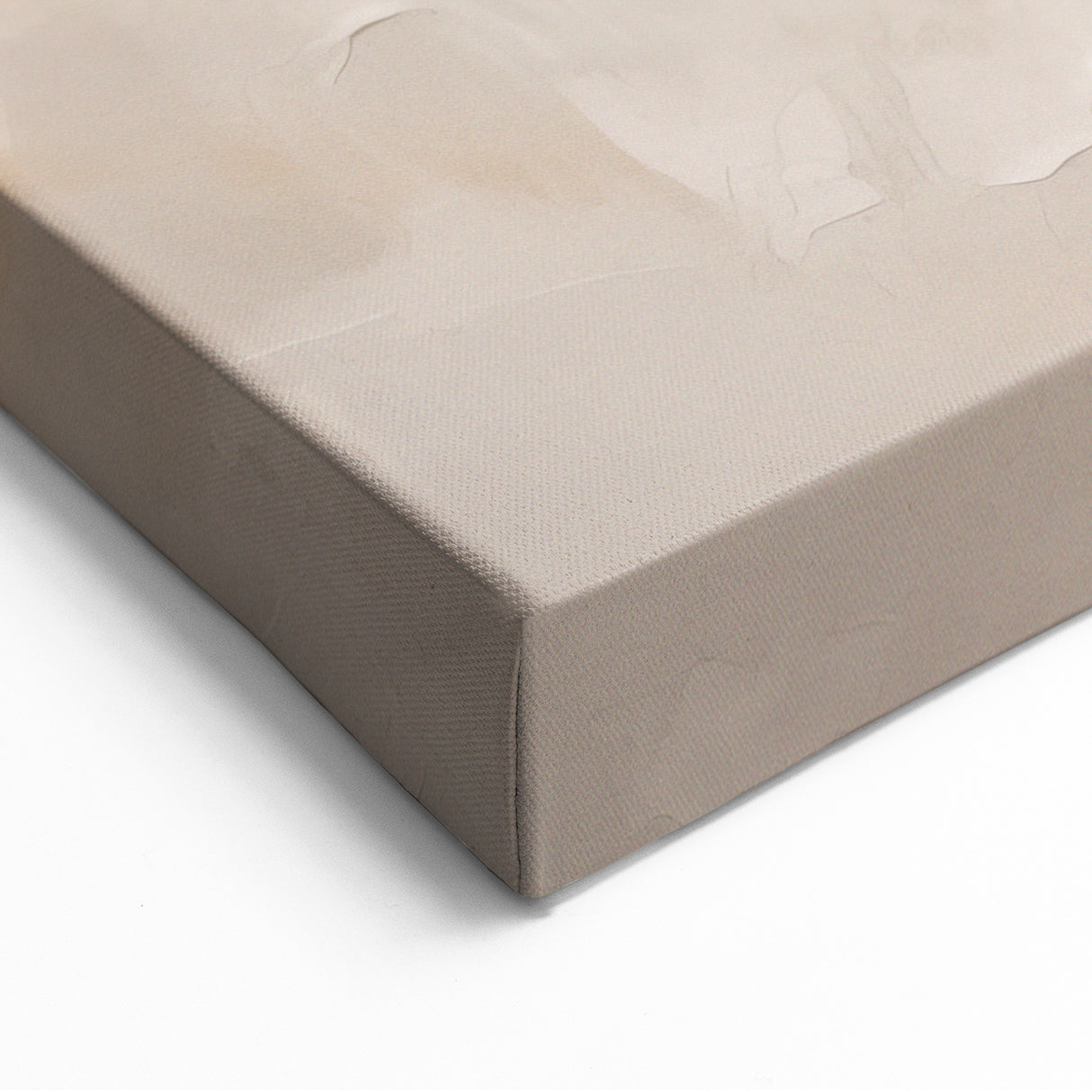 Modern Minimalist Abstract Figure Art - Simple Geometric Canvas Print