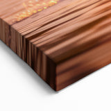 Fiery Flamingo Wall Art - Dynamic Flamingo Canvas Print for Bold Decor