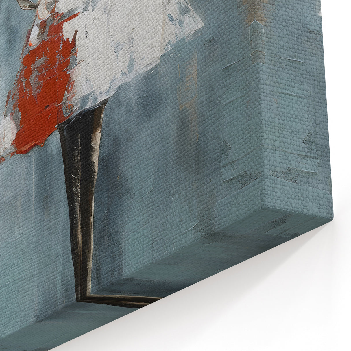 Modern Abstract Figurative Art - Elegant Geometric Canvas Decor
