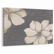 Elegant Floral Strokes and Lines Abstract Art Canvas