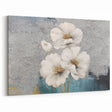 Delicate Floral and Abstract Lines Art Canvas