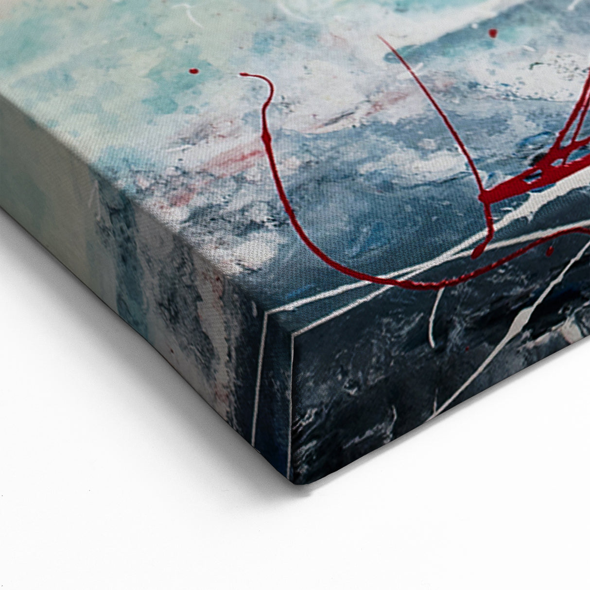 Modern Figurative Abstract Horse Art - Vibrant Abstract Canvas Decor