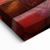 Colorful Abstract Figurative Art - Modern Geometric Canvas Decor