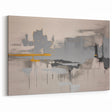 Modern Strokes and Lines Abstract Art on Canvas
