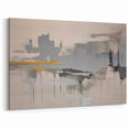 Modern Strokes and Lines Abstract Art on Canvas