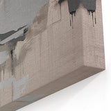 Modern Strokes and Lines Abstract Art on Canvas