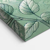 Charming Garden Birds Wall Art - Sparrow and Greenery Canvas Decor