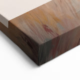 Minimalist Abstract Portrait Art - Elegant Sketch Line Canvas Print