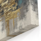 Elegant Abstract Line Art | Textured Strokes and Lines Canvas