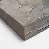 Rustic Textured Abstract Art | Earthy Strokes and Lines Canvas