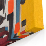 Colorful Abstract Human Figure | Modern Figurative Abstract Wall Art