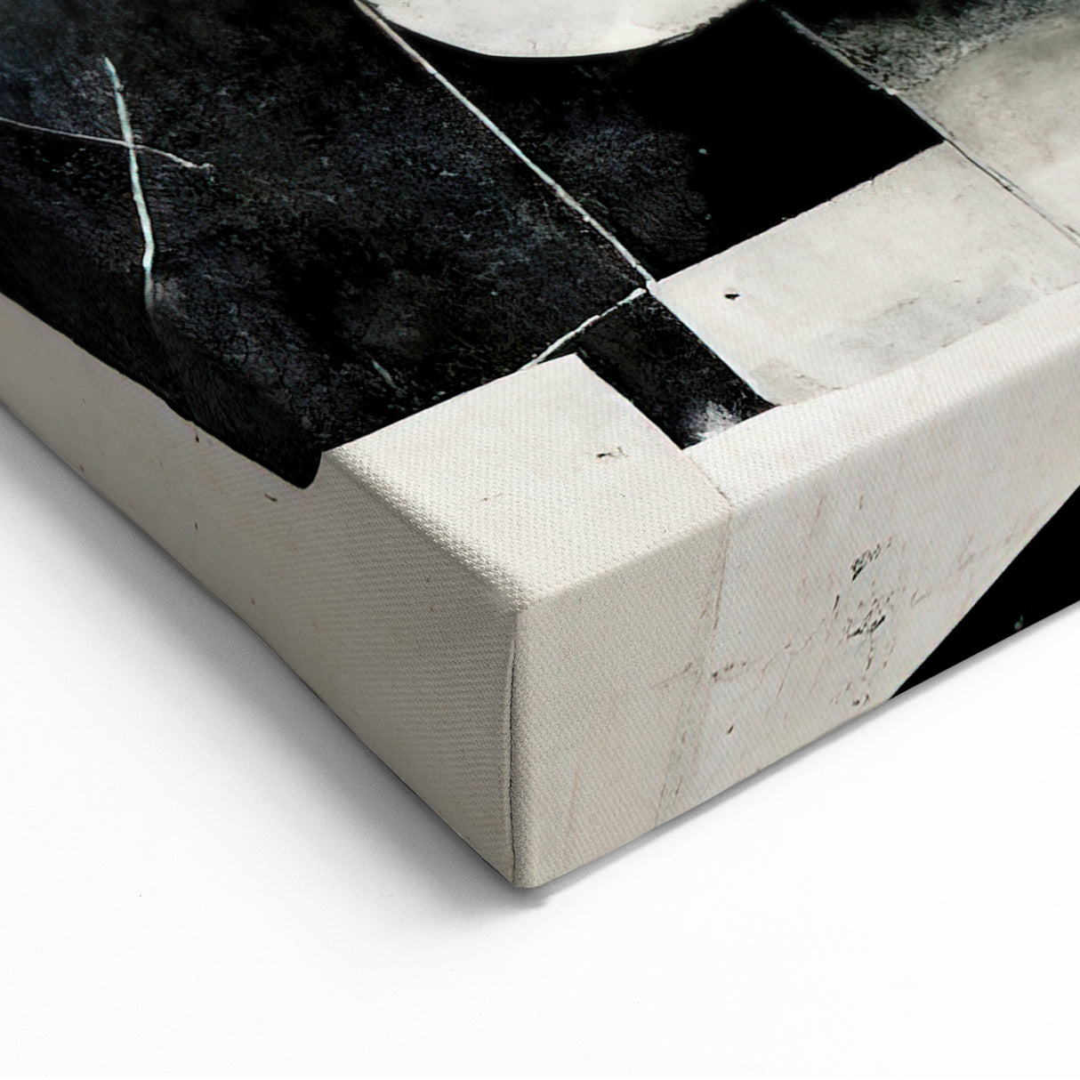 Modern Monochrome Abstract Human Figure | Contemporary Wall Art