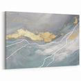 Modern Strokes and Lines Abstract Art Canvas - Geometric Line Design