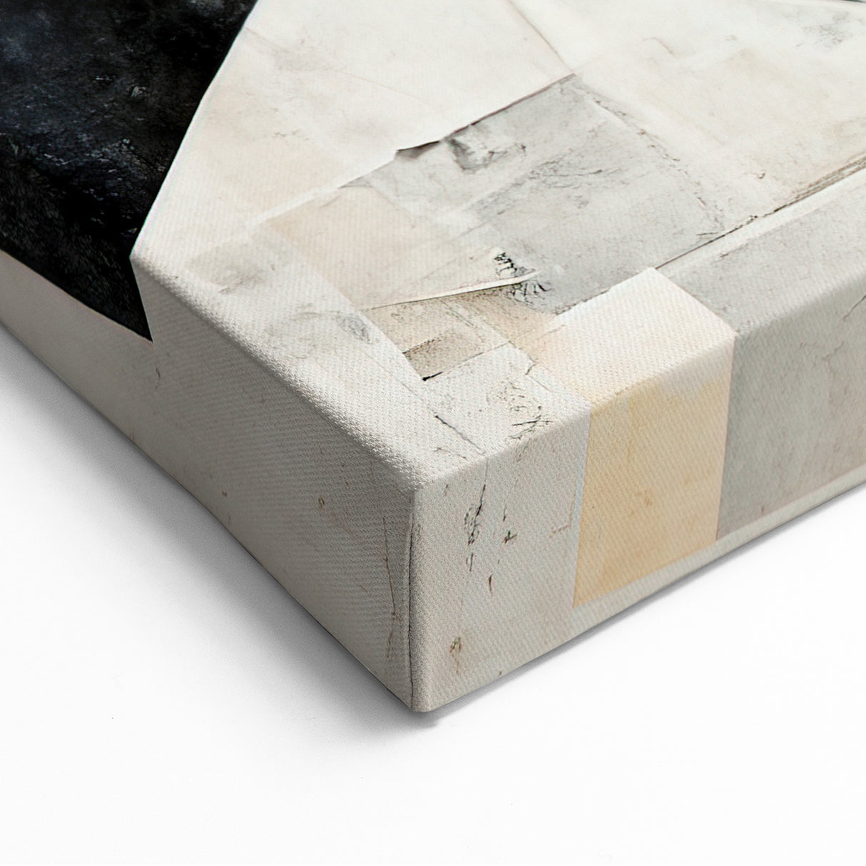 Chic Monochrome Abstract Female Figure | Modern Figurative Wall Art