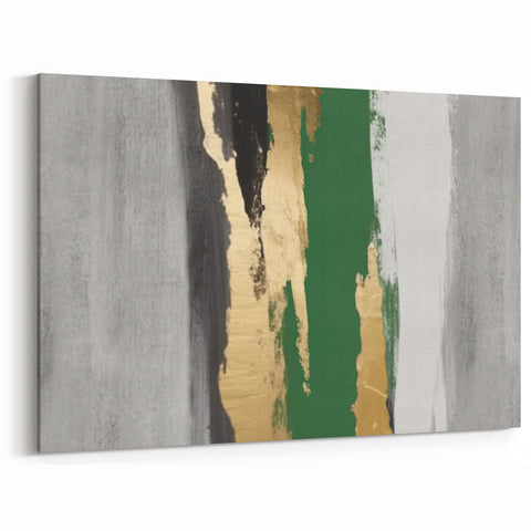 Elegant Geometric Line Art Canvas - Modern Strokes and Lines Design