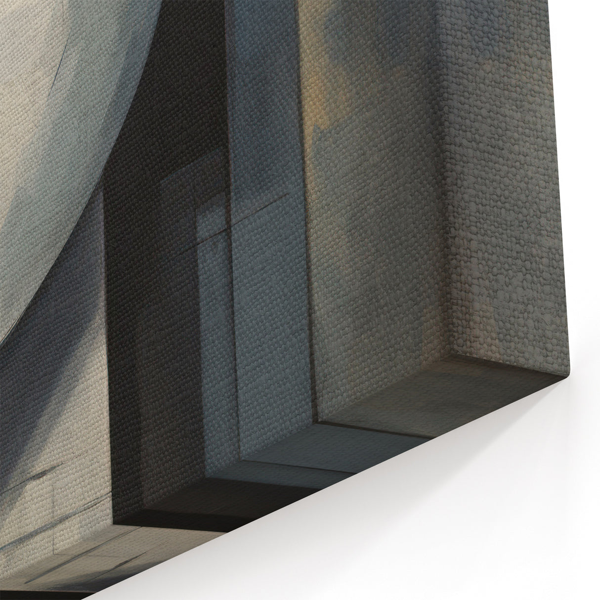 Modern Geometric Abstract Face | Contemporary Figurative Wall Art