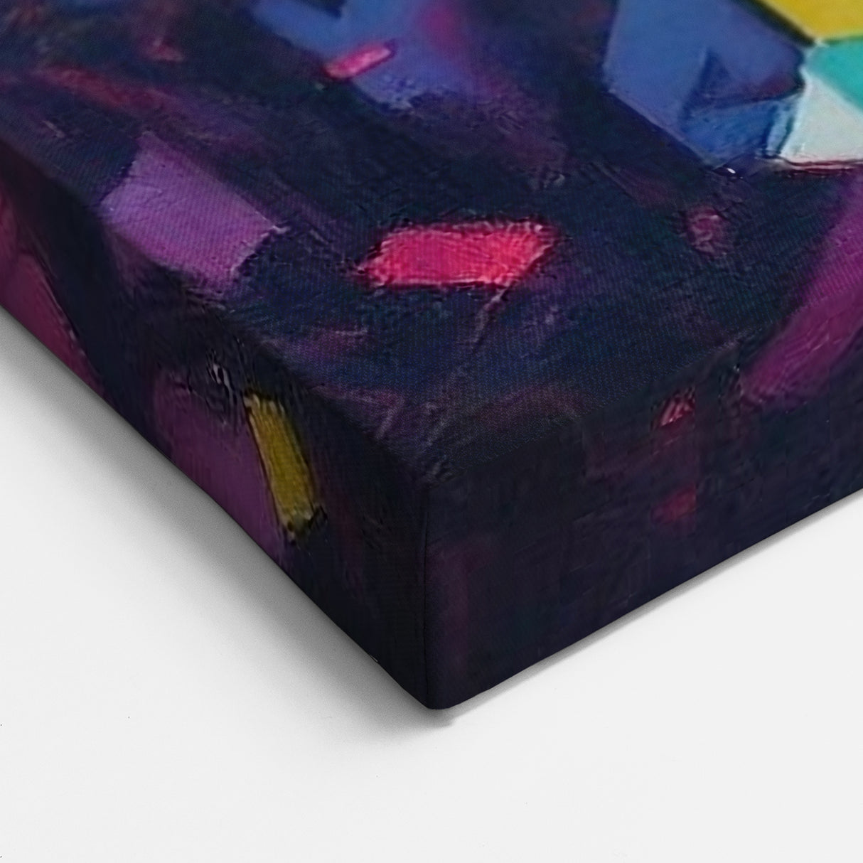 Vibrant Abstract Panda Canvas Print - Panda Bear Art