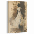 Dreamy Abstract Figure in Motion | Modern Figurative Wall Art Canvas