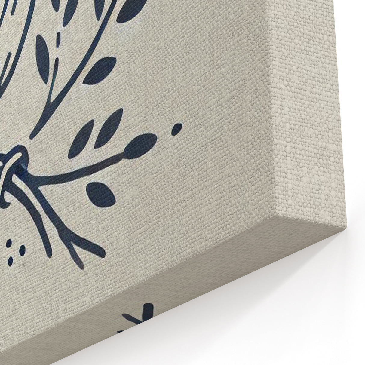 Minimalist Garden Birds Wall Art - Simple Bird Line Art Canvas Decor