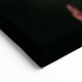 Natural Garden Birds Wall Art - Sparrow on Winter Branch Canvas Decor