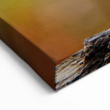 Vibrant Garden Birds Wall Art - Crested Songbird Canvas Print Decor