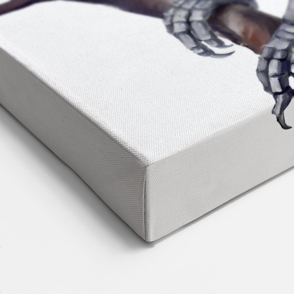 Artistic Garden Birds Wall Art - Painted Songbird Canvas Print Decor